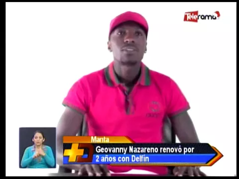 Luis Cangá fue presentado como refuerzo de Delfín