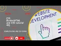 CSS Border HTML and CSS tutorial 46 HTML CSS Full Course