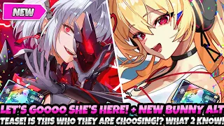 LET S GOOOO SHE S HERE NEW BUNNY ALT PICKS IS THIS WHO THEY ARE CHOOSING WHAT 2 KNOW Nikke