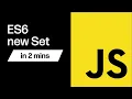 Removing duplicates from an array using ES6 new Set