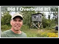 Elevated Deer Hunting Blind 6x8 - Full Tour