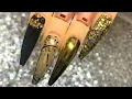 New Years Nails Acrylic Nail Tutorial