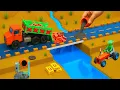 Download Lagu Incredible DIY Mini Truck Bridge Construction | Brick \u0026 Metal Railing Science Project