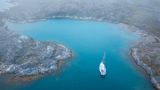 Squeezing Into an Impossibly Tiny Cove (Greenland)