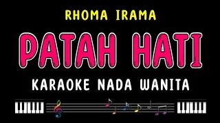 Download PATAH HATI - Karaoke Nada Wanita [ RHOMA IRAMA ] MP3