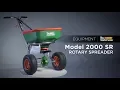 Model 2000 SR Rotary Spreader Overview