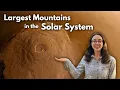 Grootste bergketen in ons zonnestelsel?🪐GEO GIRL