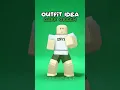 Roblox Dark Green Outfit Idea #shorts