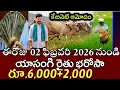 Lagu From today, Yasangi Rythu Bharosa ₹6000+3000 will be deposited in farmers' accounts first for the...