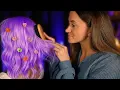 ASMR Hair Play For Deep Sleep Brushing Scratching Clipping Neck Attention 1 Hour