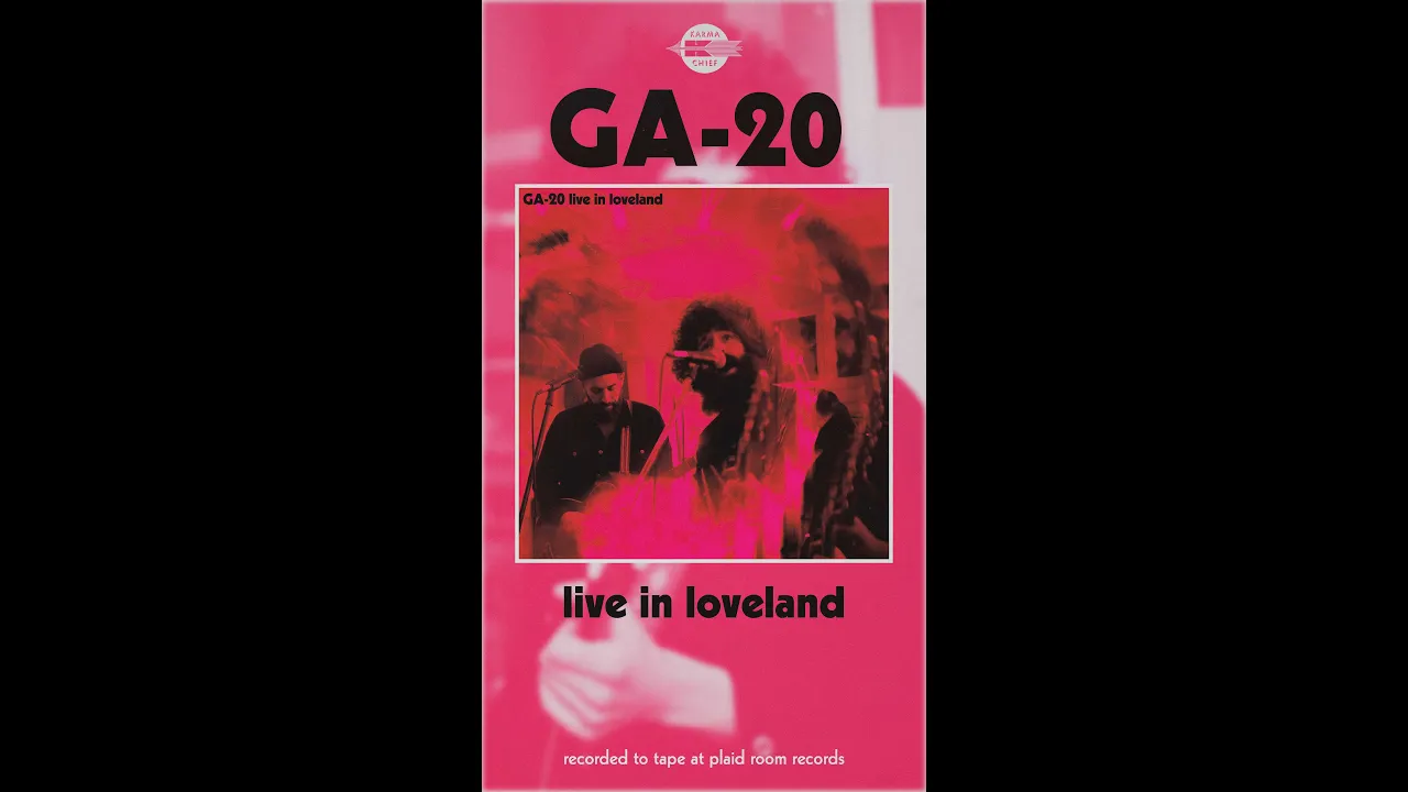 PRE-ORDER ALERT // GA-20 - 'Live In Loveland' LP (Recorded here in our shop!)