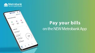 How to pay bills on the NEW Metrobank App