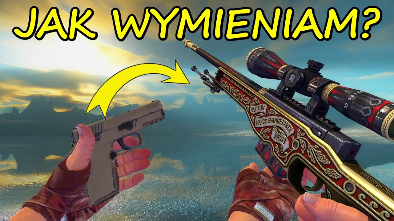 Jak WYMIENIAM SKINY do CS:GO? | Mervo