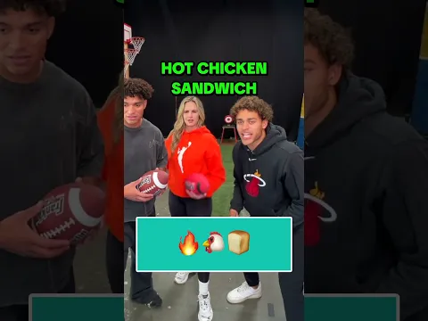 Guess the food football challenge!
