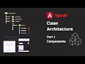 Angular Clean Architecture Part 1 - Components