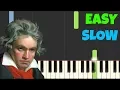 Download Lagu HOW TO PLAY Für Elise for Beginners Slow [Easy Piano Tutorial] (Synthesia)