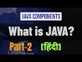 Part-2 What is JAVA Components JDK JVM JRE