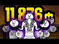 All Crazed Cats with 11 876 Now 10 843