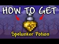 How to Get Spelunker Potion in Terraria 1 4 4 9 Spelunker Potion Terraria