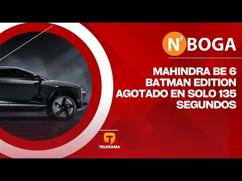 Mahindra Be 6 Batman edition agotado en solo 135 segundos