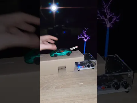 π¦ Mix: road 66 + tesla coil #experiment #teslaroadster