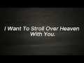 I Want to Stroll Over Heaven with You (Lyrics) – Alan Jackson