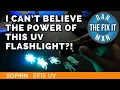 NEW SOFIRN SR15UV 365nm UV Flashlight Blacklight The Ultimate for Minerals and Scorpion Hunting