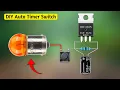 How to Make Simple Delay Timer Switch Circuit DIY electronics project