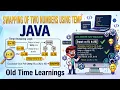 Swapping of Number Using Temporary Variable in JAVA