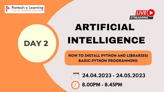 Day2 How to install Python libraries basic python programming