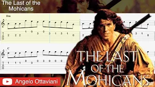 The Last Of The Mohicans Guitar Tab Promontory Main Theme Taylor Davis L Ultimo Dei Moicani 