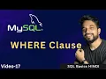- 17 MySQL WHERE Clause What is Where Clause in MySQL MPrashant