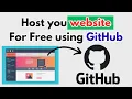 Make Your HTML Website Live Online for FREE Using GitHub Pages