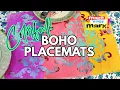 Colorful Boho Placemats