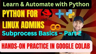 Python for Linux Admins Master Subprocess Basics Part 2 Automate Tasks Like a Pro