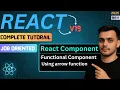 React Component Using Arrow Function React JS 19 Full Course in Hindi Learn React JS