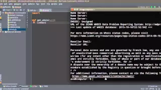 Python Website Scanner Tutorial 6 - Whois