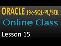 Oracle online class 15 - Subqueries in Oracle SQL Part 1