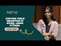 PART 62 Copying Table Definition in MySQL Using Python