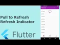 Flutter pull to refresh Futurebuilder RefreshIndicator