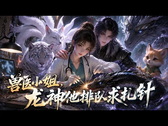 兽医小姐，龙神他排队求扎针