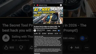 This changes how captains plan routes #maritime #AI