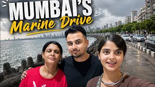 Come Explore Mumbai’s Most Iconic View With Me!🌊❤️☀️ | Aishwarya Tiwari | Marine Drive | Vlog 