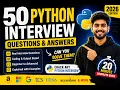 Python Interview Questions You Must Know in 2026