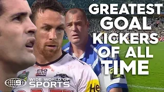 greatest goal kickers of all time nrl on nine