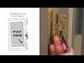 Adjusting A Frenchwood Inswing Patio Door Pre-2005 Andersen Windows