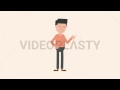 Man Pointing to the Right Animation MOV GIF
