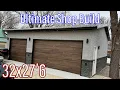 Building My 3 Car Dream Garage 32x27 6