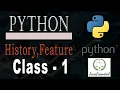 Python for Everyone Class - 1 History Feature