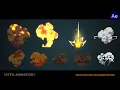 Explosion 2D FX animations